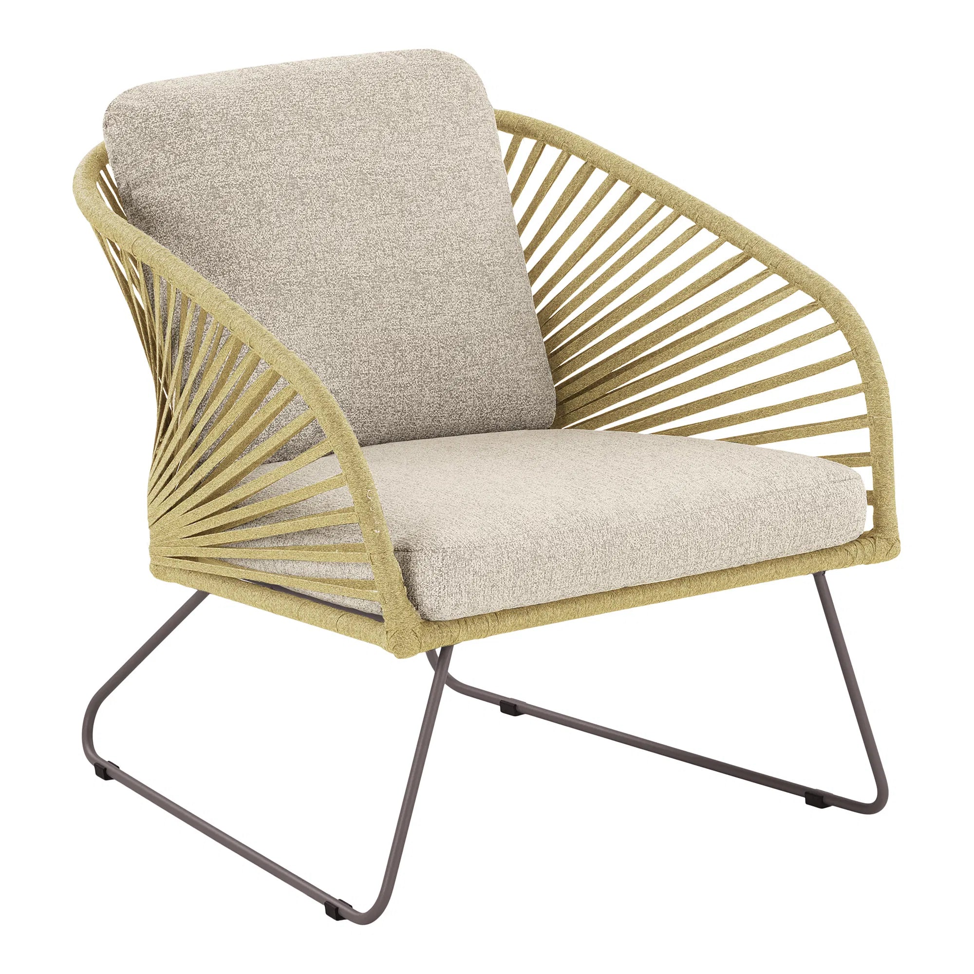 Garten Lounge Set Veleno Beige/Zand