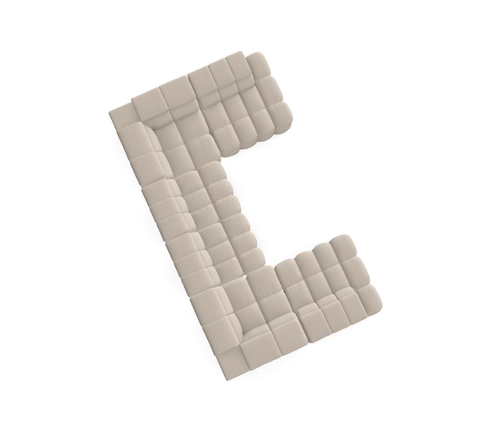Modulair Sofa Buffalo - Jouw gewenste configuratie RPBFLS