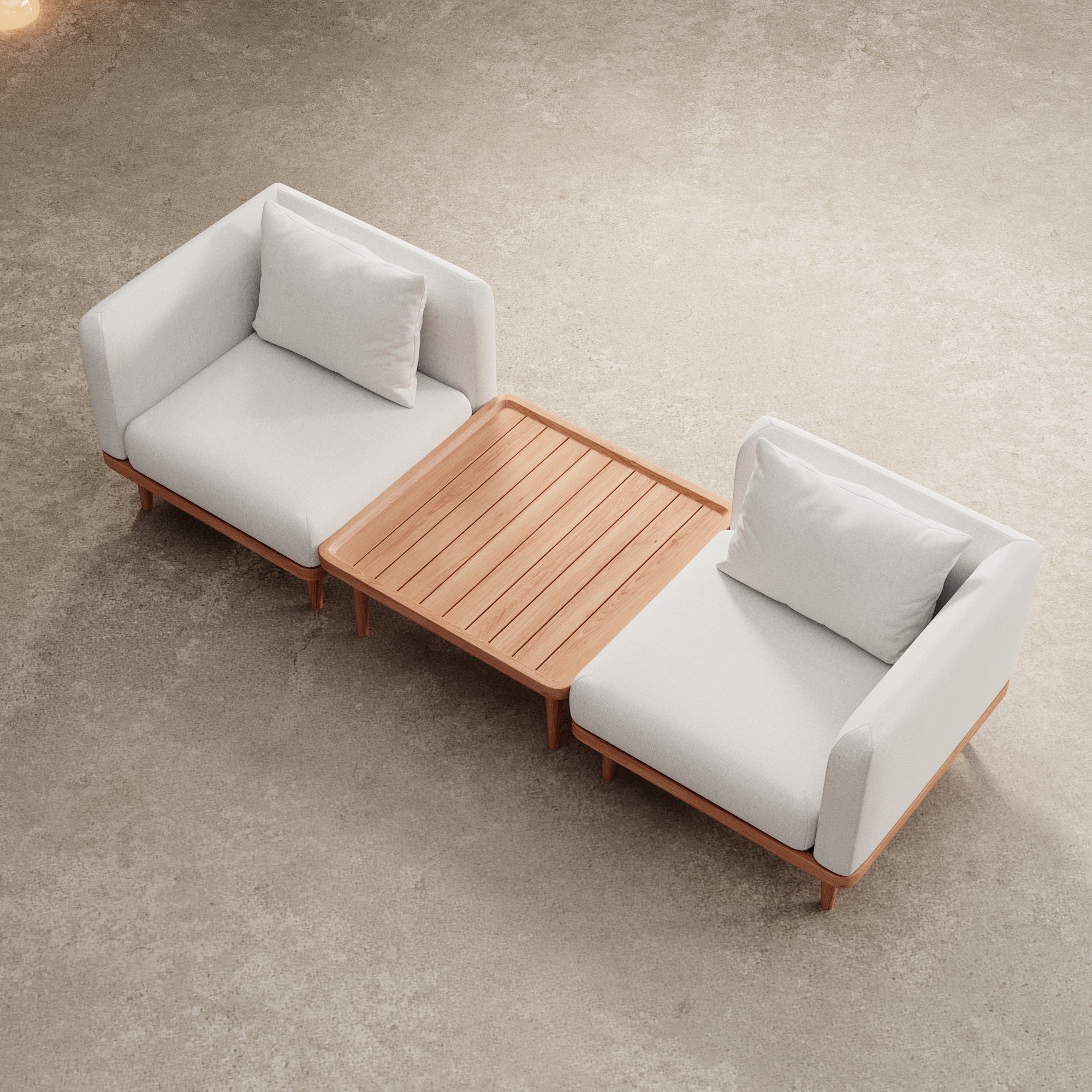 Nouri – 2 loungemodule & tafel | Aevora™ Kollektion