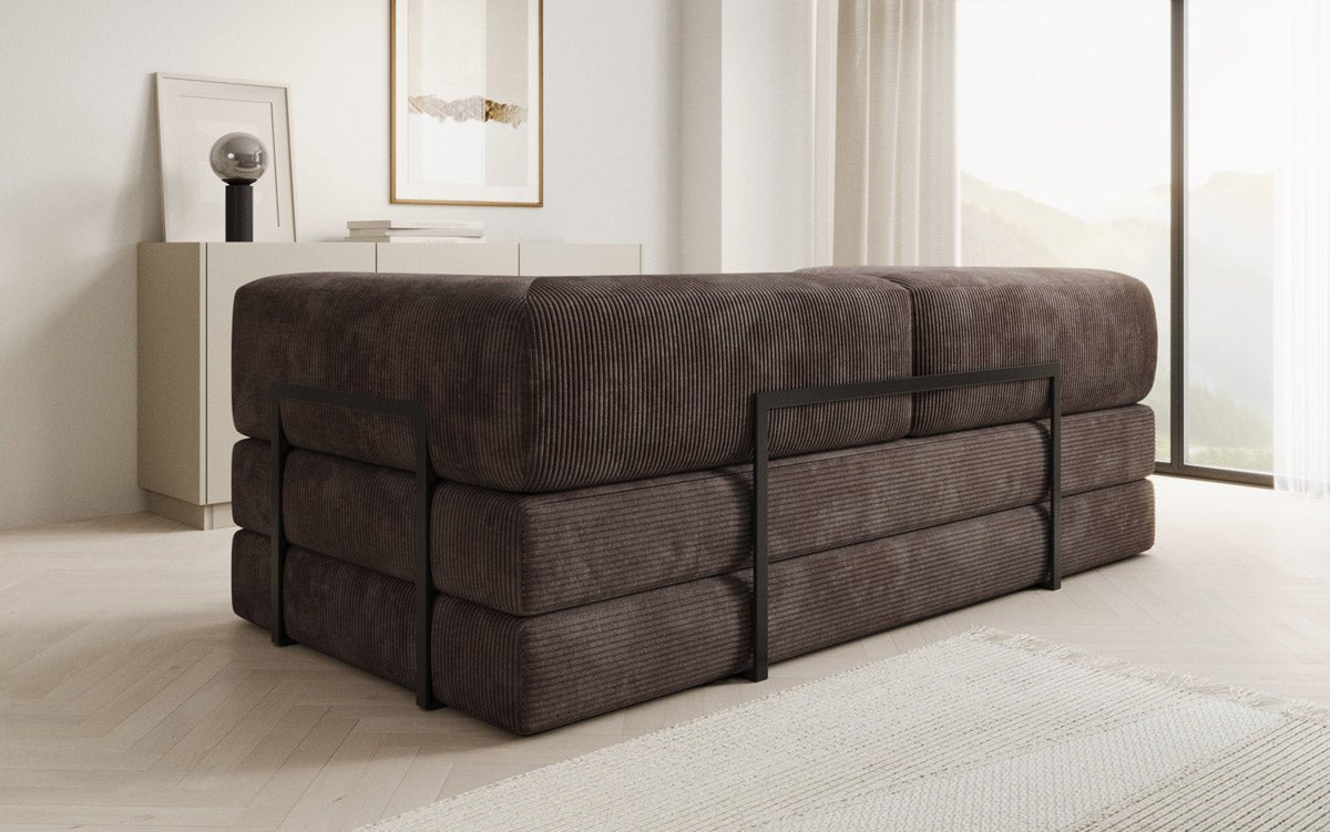 Designer Sofa Lazy 3-zits in Corduroy