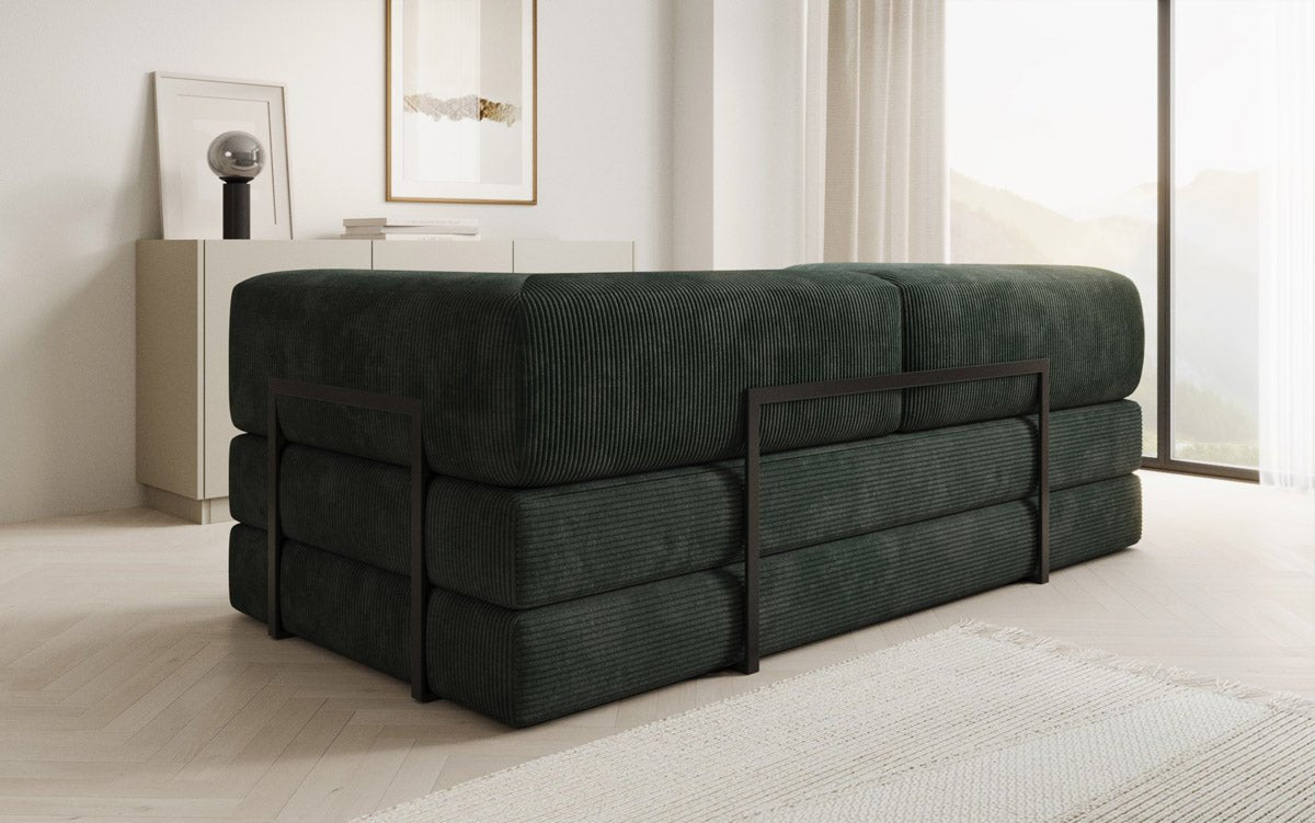 Designer Sofa Lazy 3-zits in Corduroy