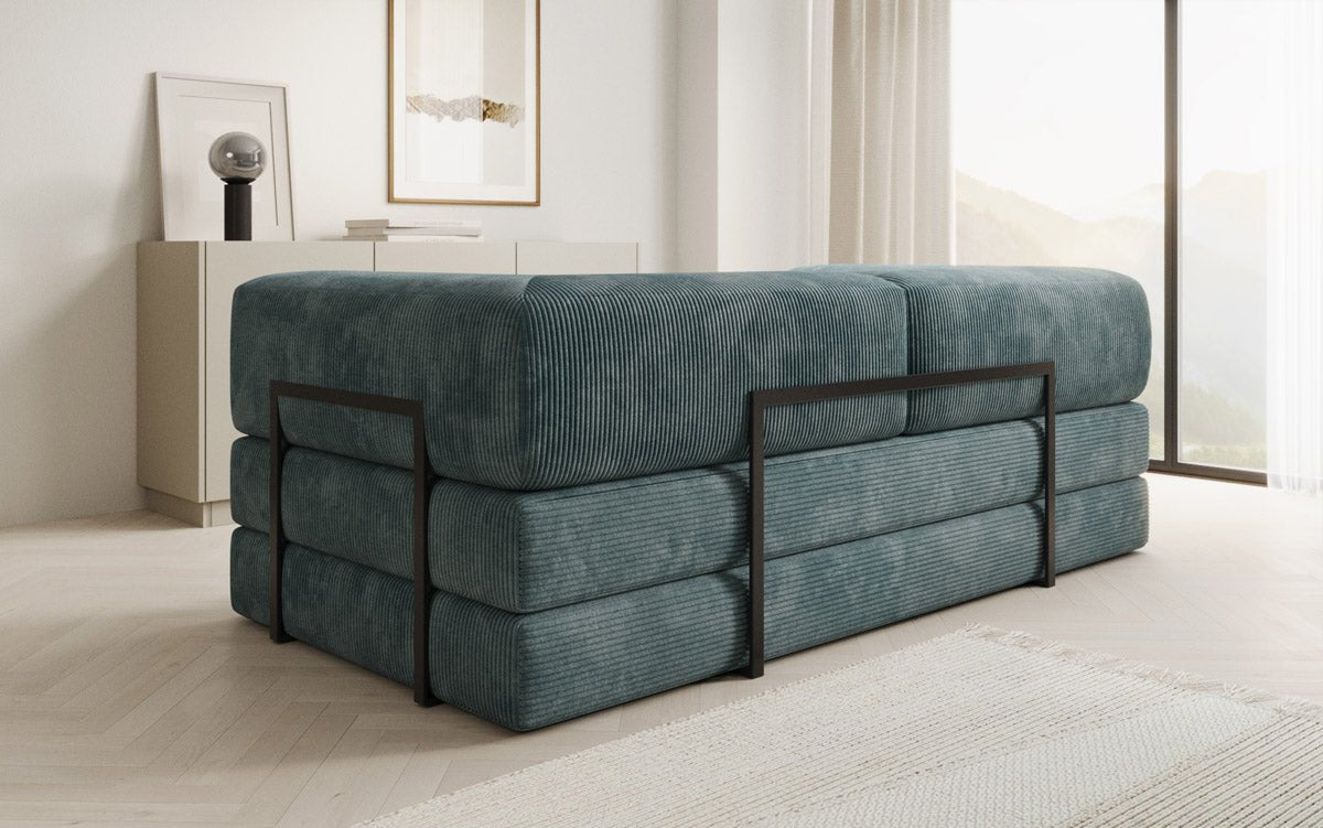 Designer Sofa Lazy 3-zits in Corduroy
