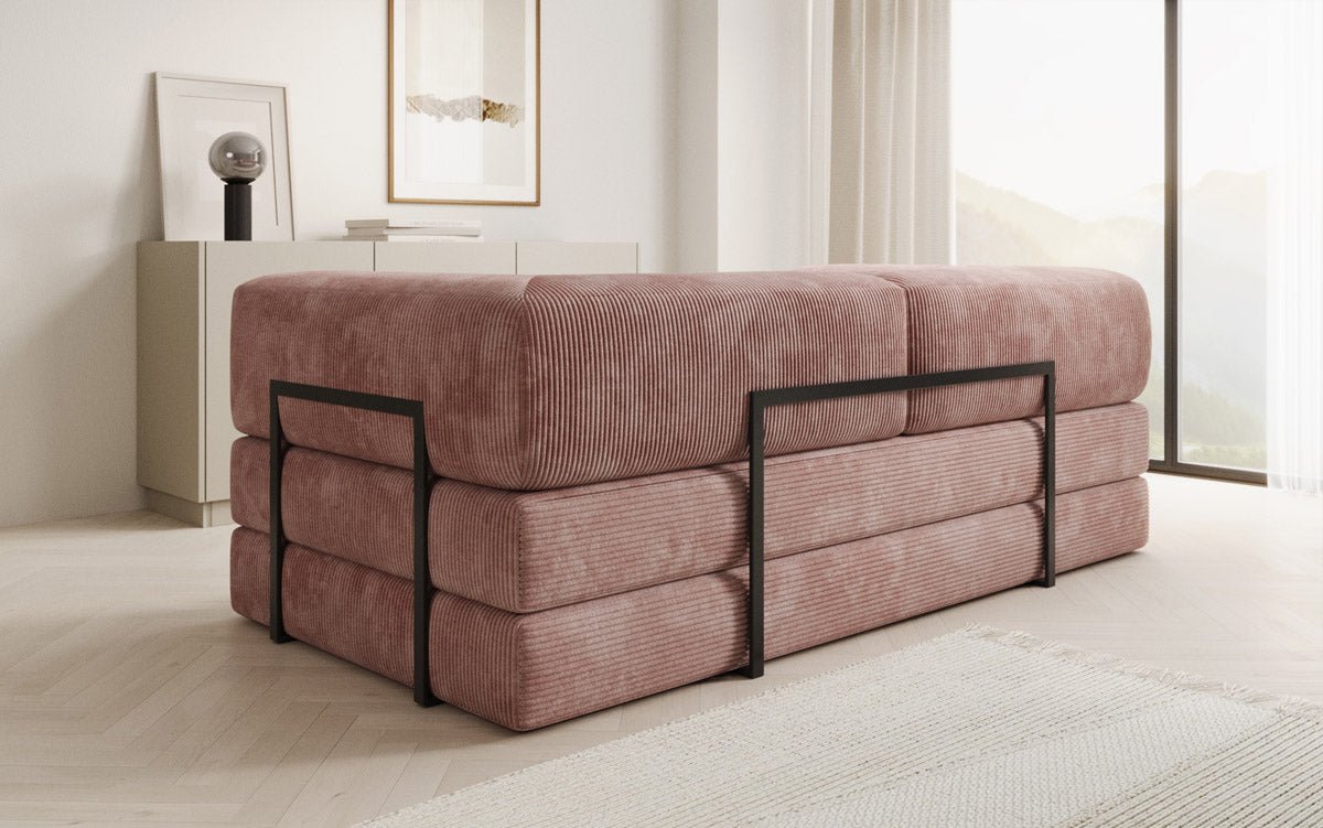 Designer Sofa Lazy 3-zits in Corduroy