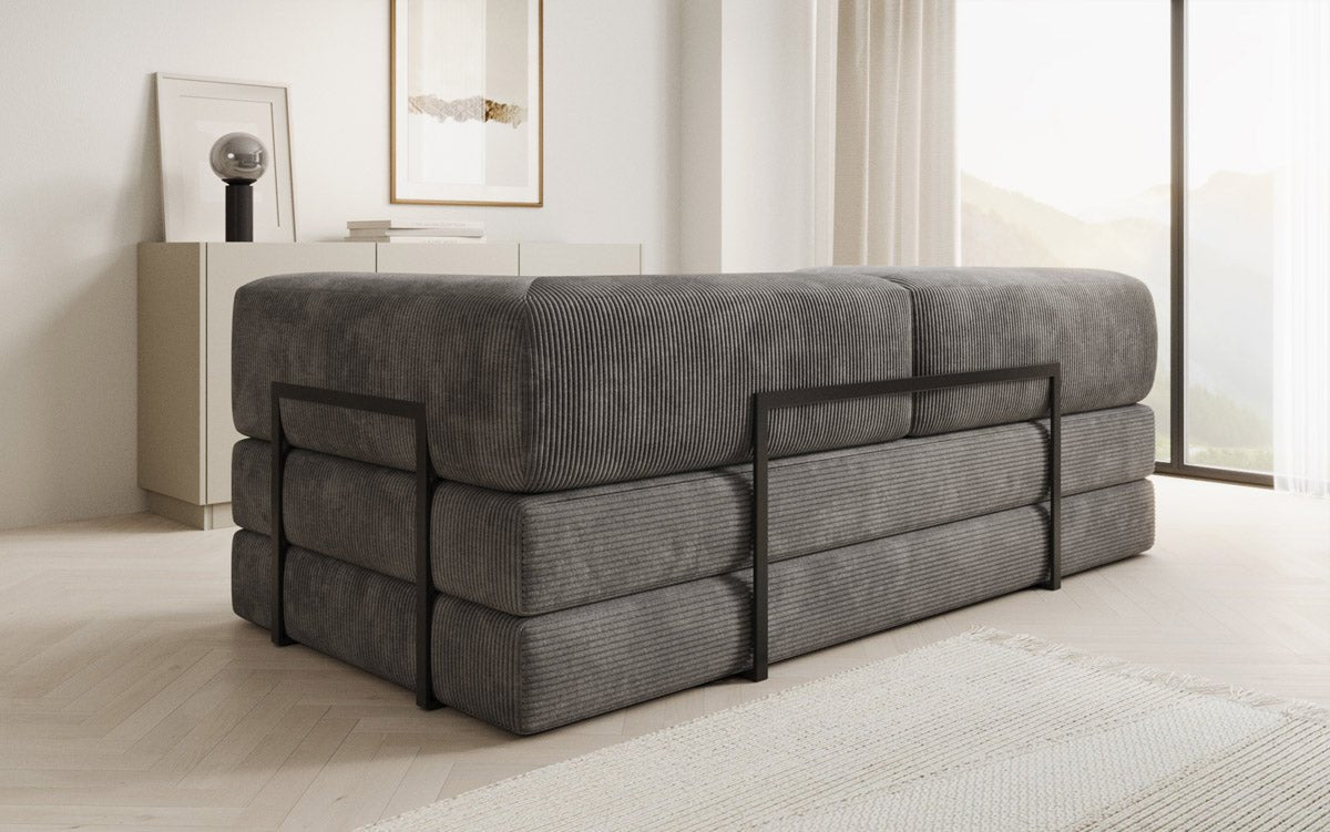 Designer Sofa Lazy 3-zits in Corduroy