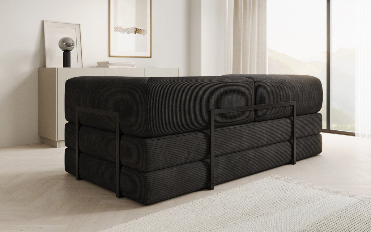 Designer Sofa Lazy 3-zits in Corduroy