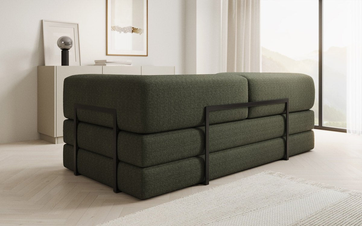 Designer Sofa Lazy 3-zits in Bouclé