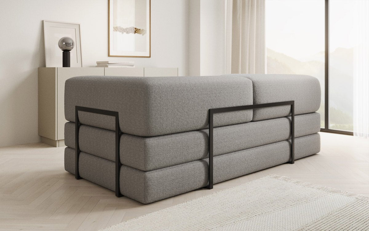 Designer Sofa Lazy 3-zits in Bouclé