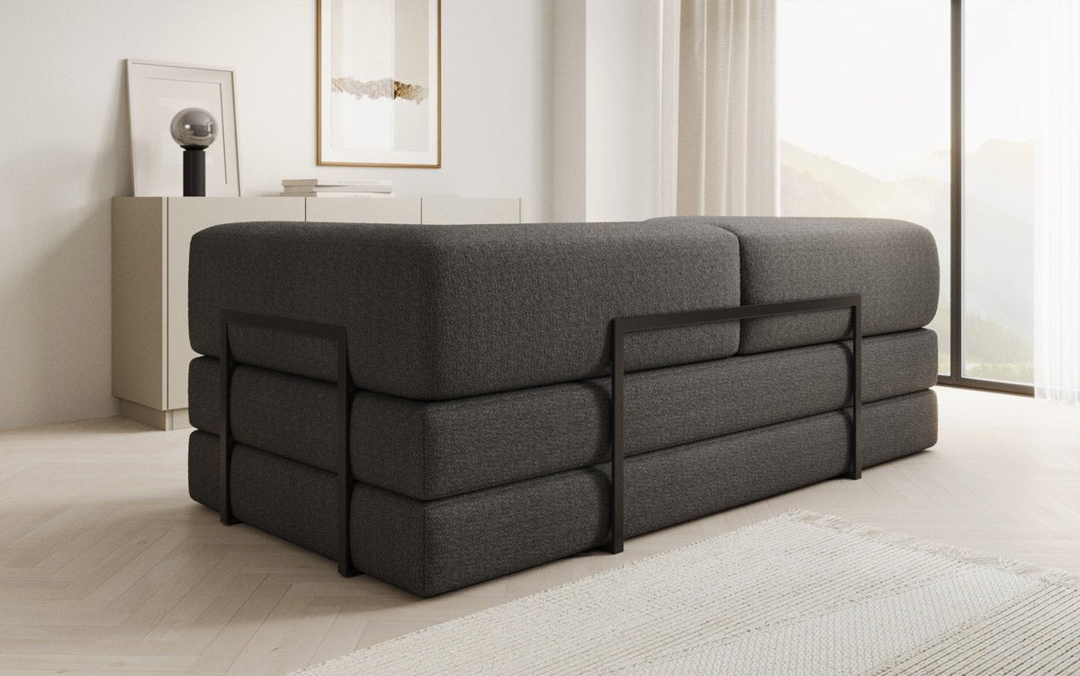 Designer Sofa Lazy 3-zits in Bouclé