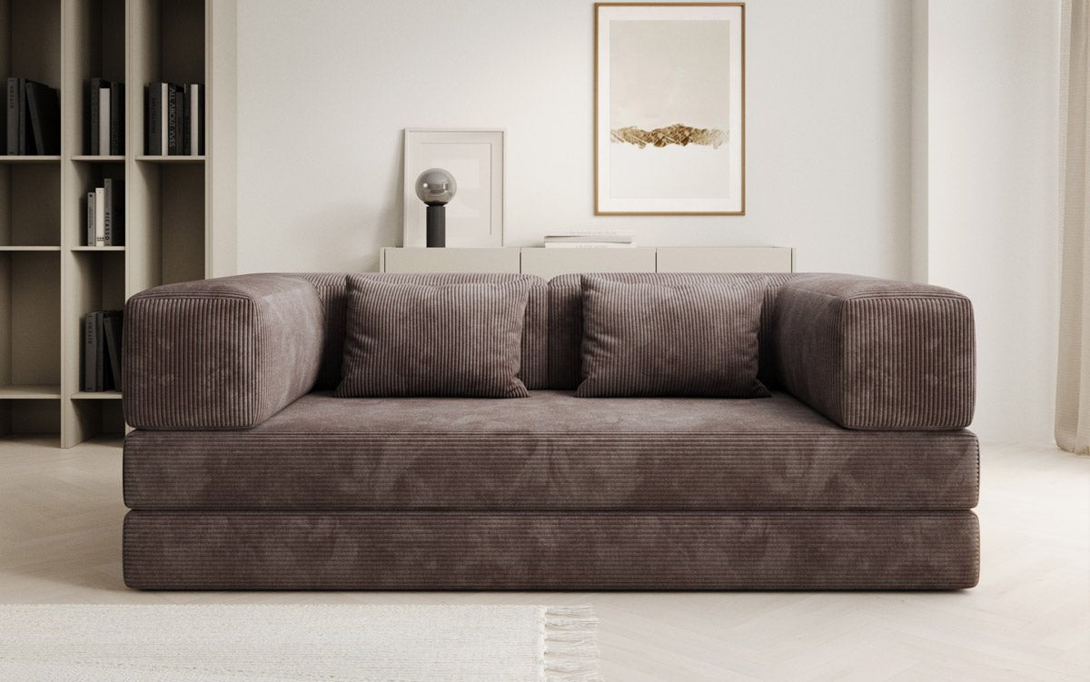 Designer Sofa Lazy 3-zits in Corduroy