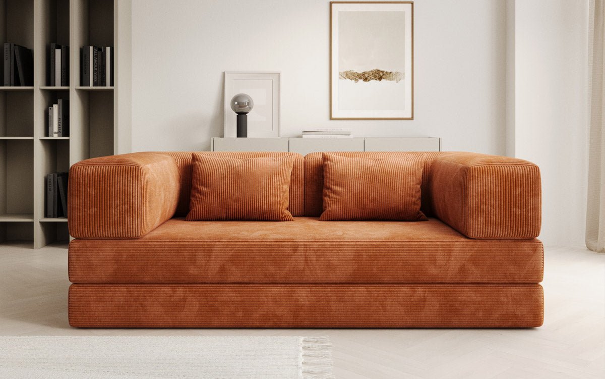 Designer Sofa Lazy 3-zits in Corduroy