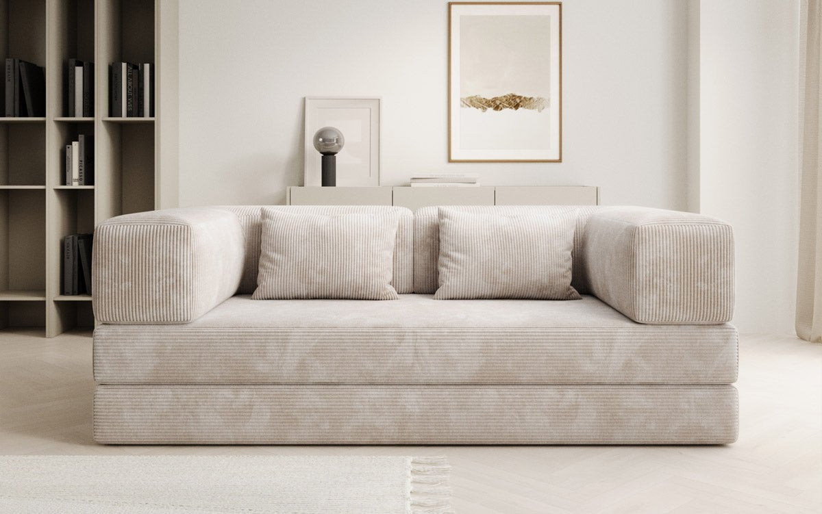 Designer Sofa Lazy 3-zits in Corduroy