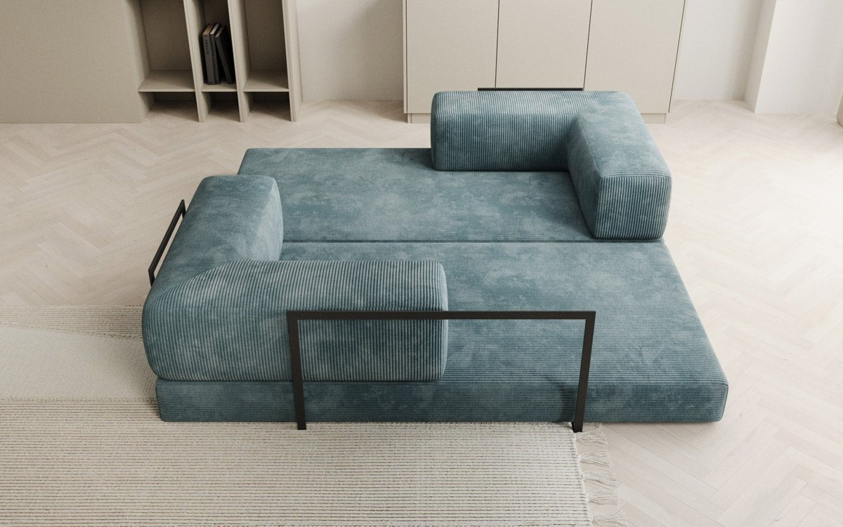 Designer Sofa Lazy 3-zits in Corduroy