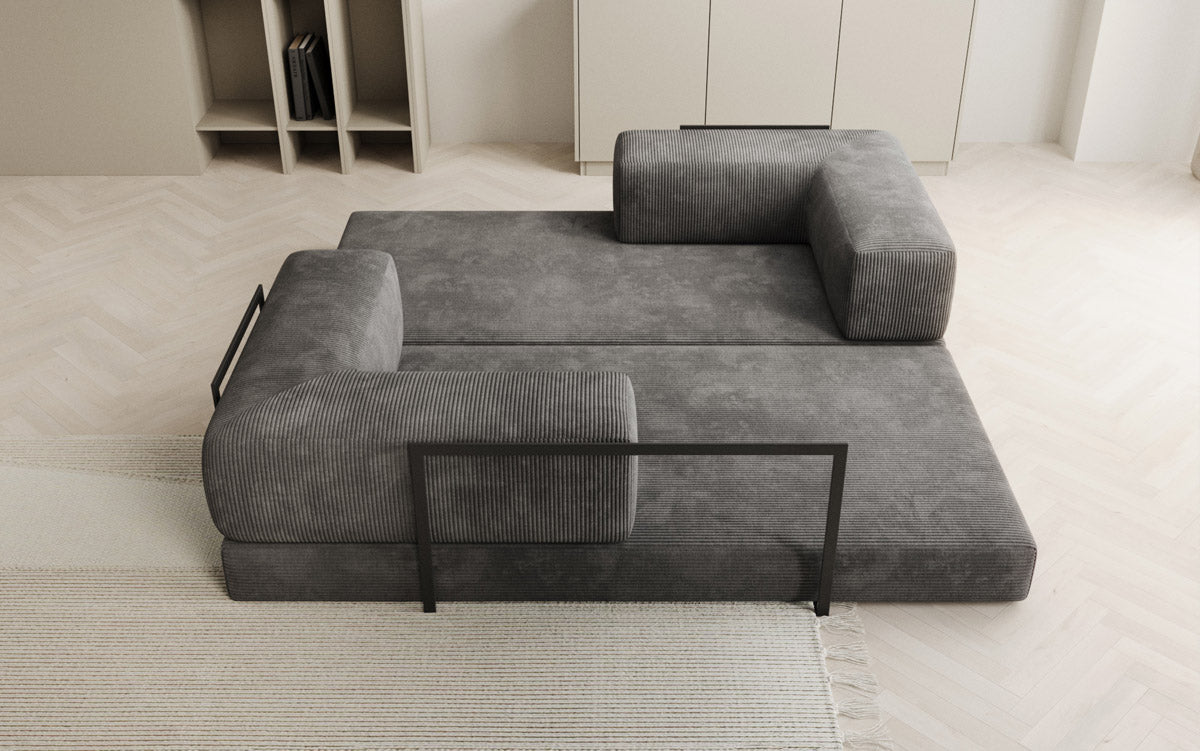 Designer Sofa Lazy 3-zits in Corduroy
