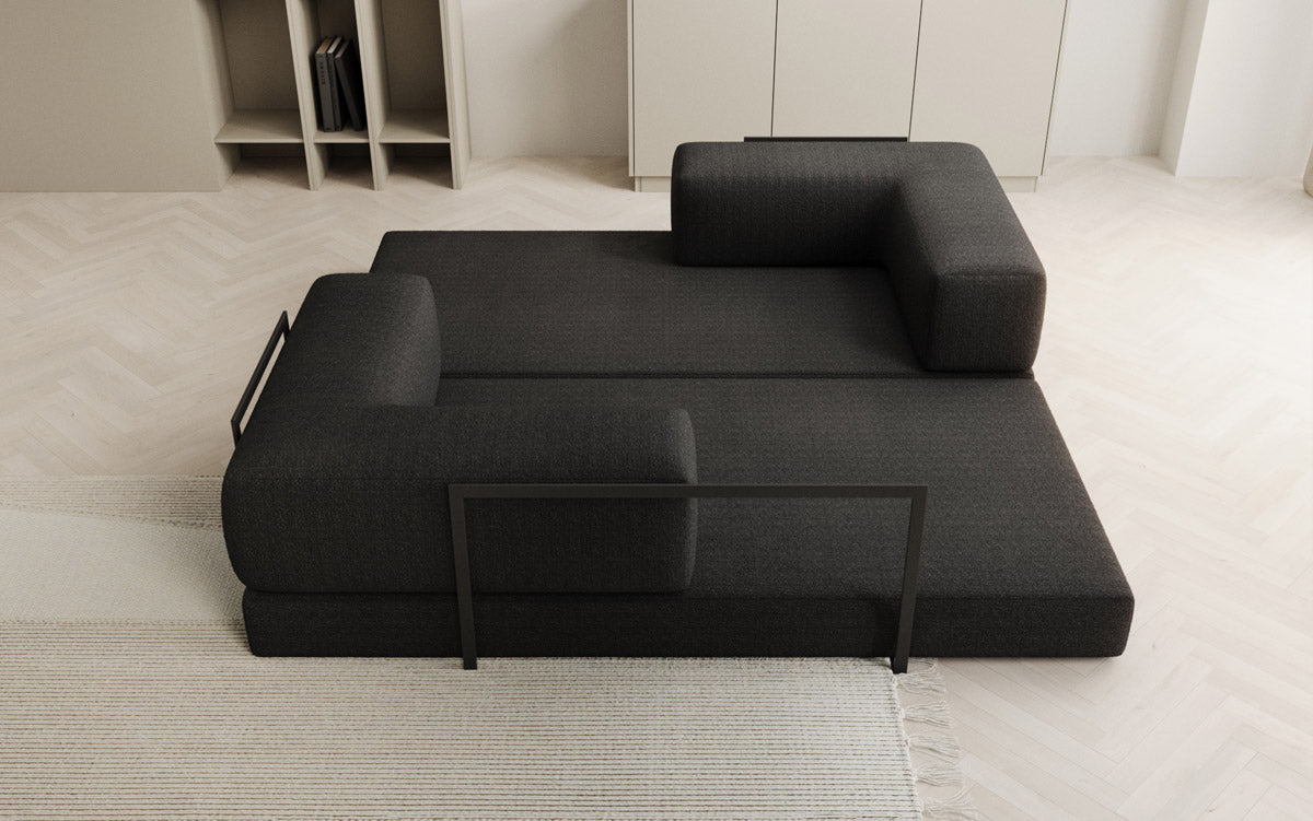 Designer Sofa Lazy 3-zits in Bouclé