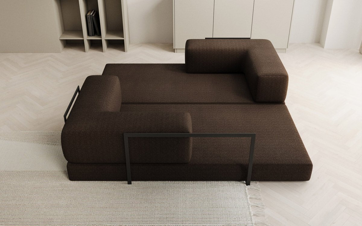 Designer Sofa Lazy 3-zits in Bouclé