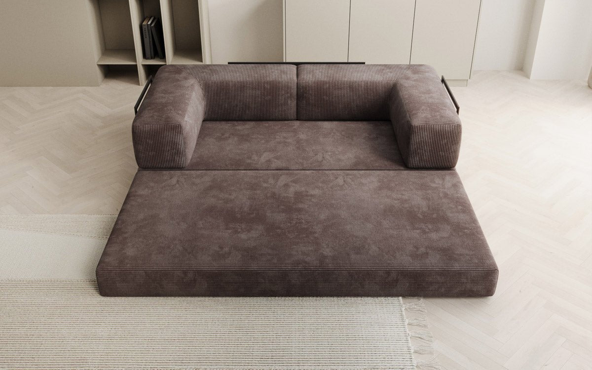 Designer Sofa Lazy 3-zits in Corduroy