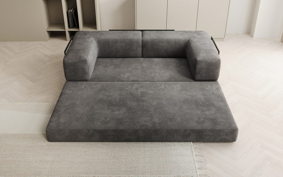 Designer Sofa Lazy 3-zits in Corduroy