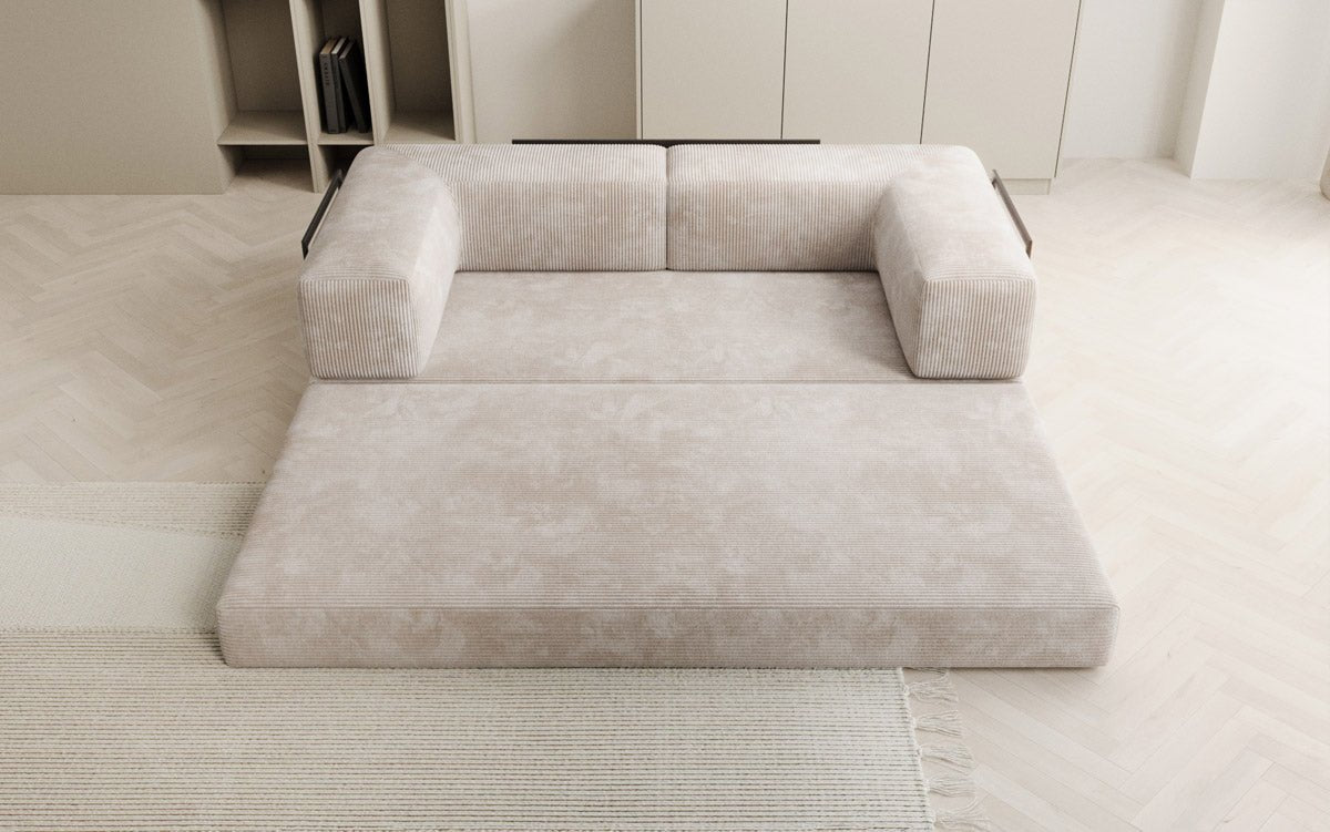 Designer Sofa Lazy 3-zits in Corduroy