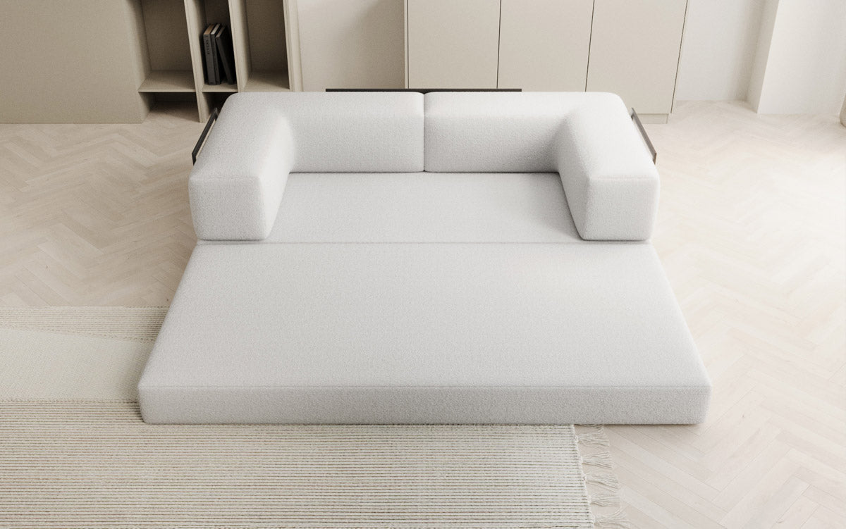 Designer Sofa Lazy 3-zits in Bouclé