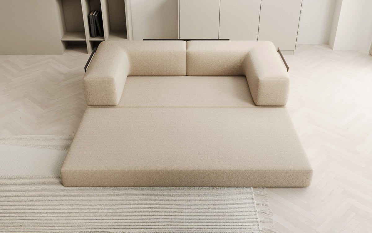 Designer Sofa Lazy 3-zits in Bouclé