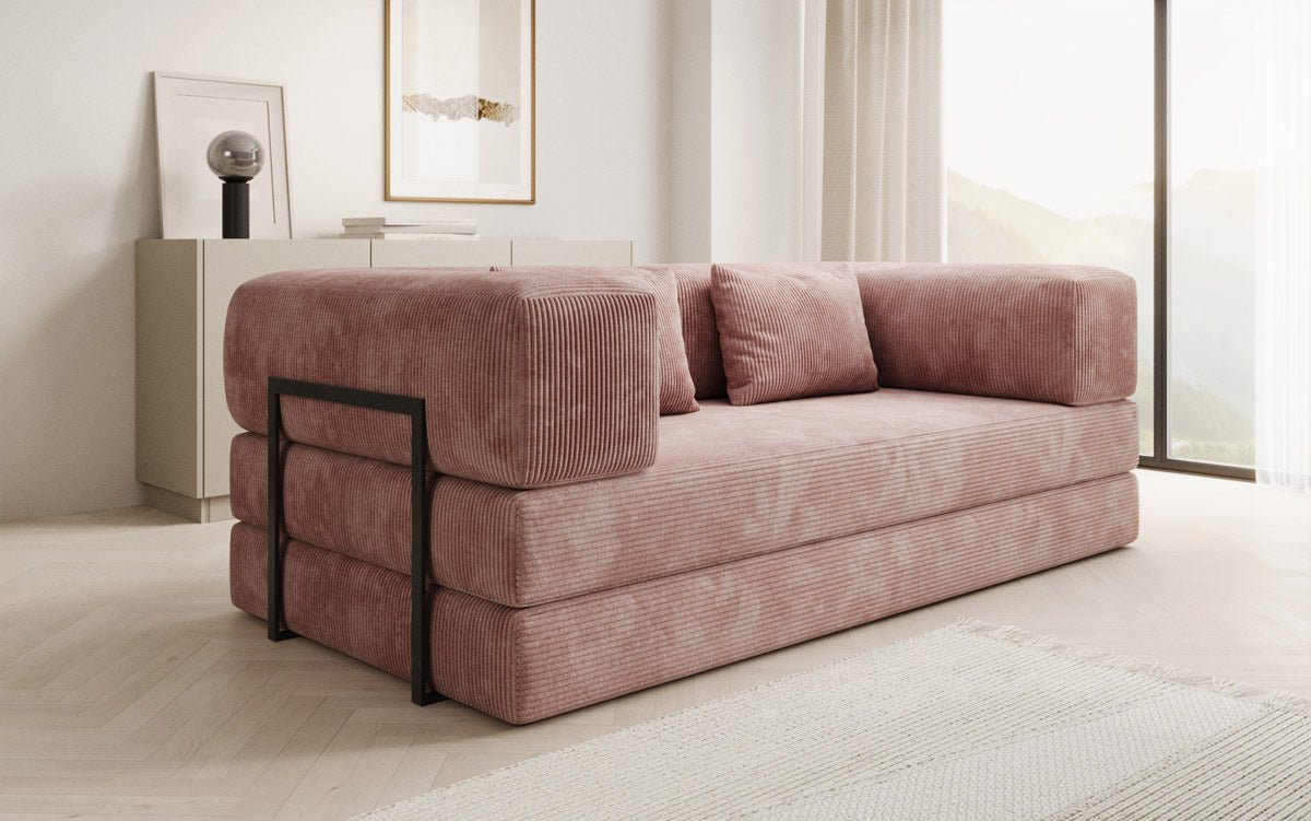 Designer Sofa Lazy 3-zits in Corduroy