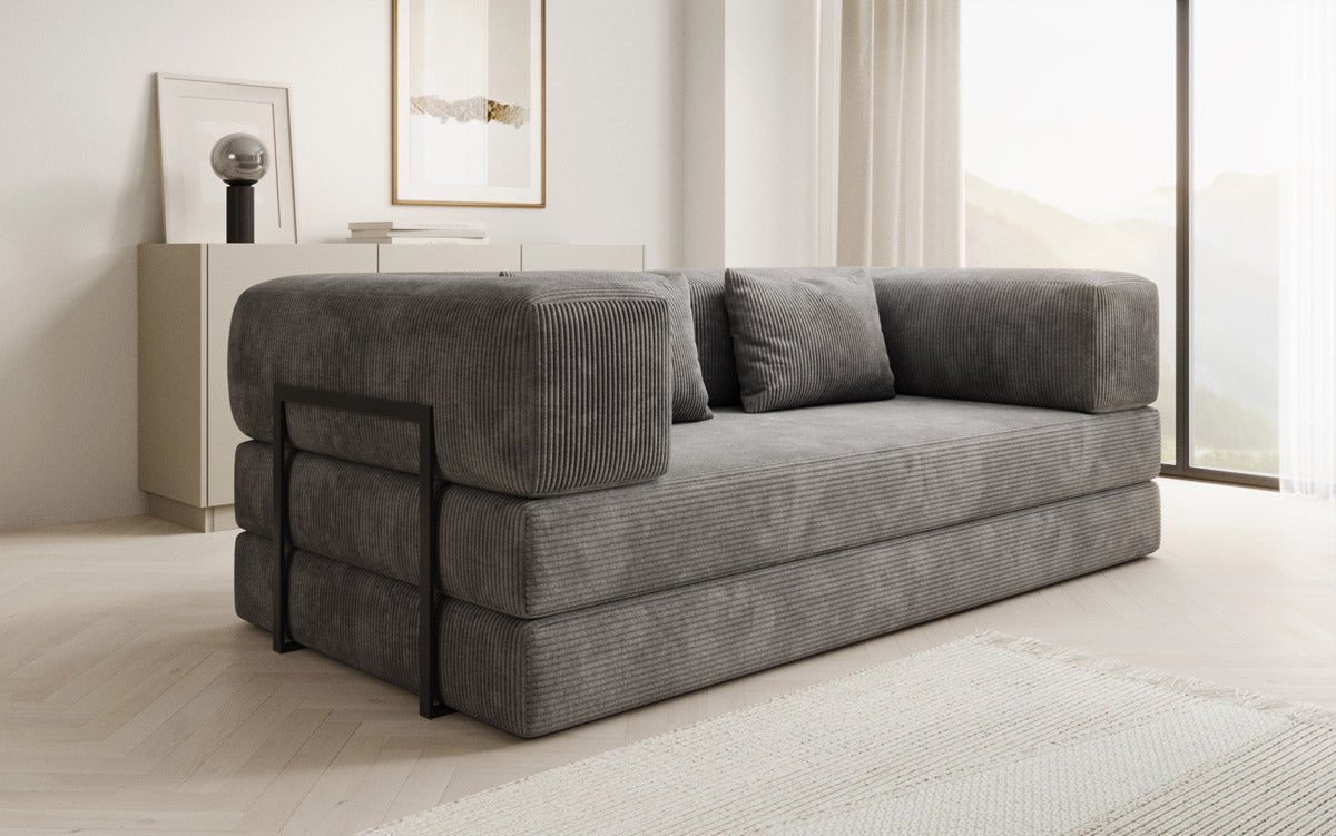 Designer Sofa Lazy 3-zits in Corduroy
