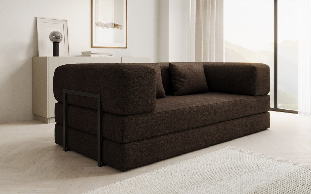 Designer Sofa Lazy 3-zits in Bouclé