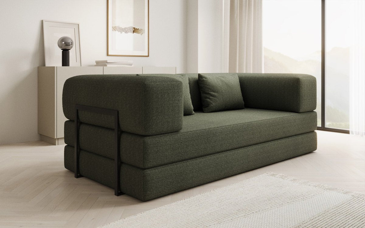 Designer Sofa Lazy 3-zits in Bouclé