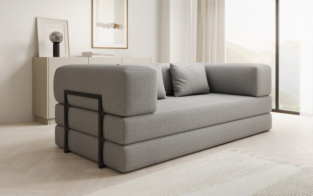 Designer Sofa Lazy 3-zits in Bouclé