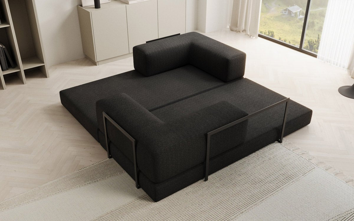 Designer Sofa Lazy 3-zits in Bouclé