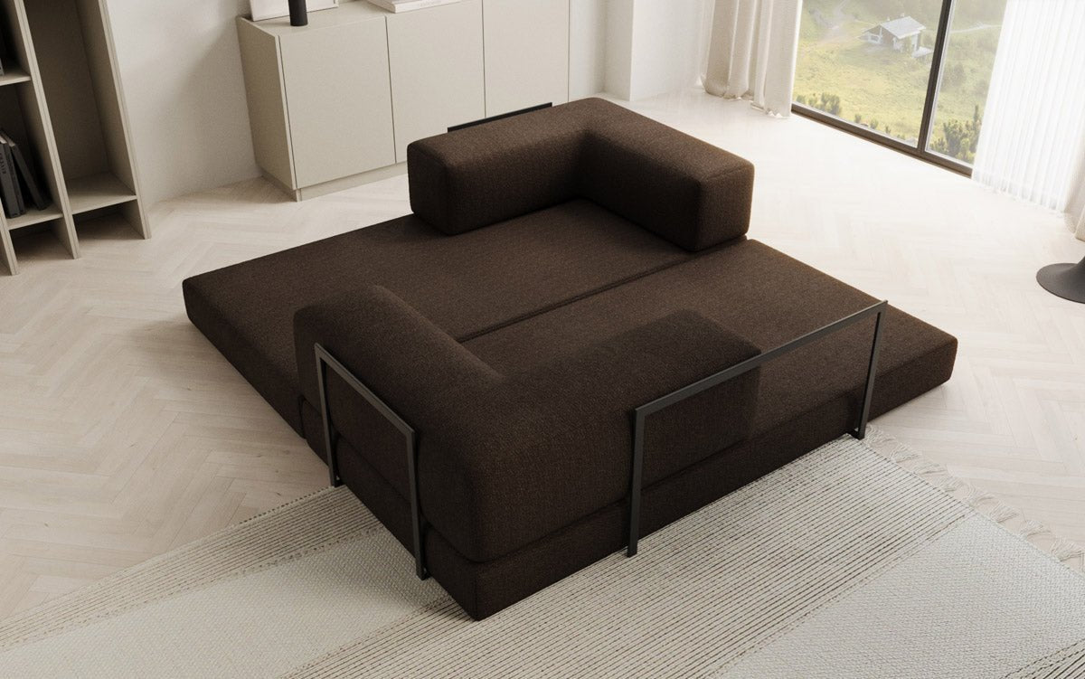 Designer Sofa Lazy 3-zits in Bouclé