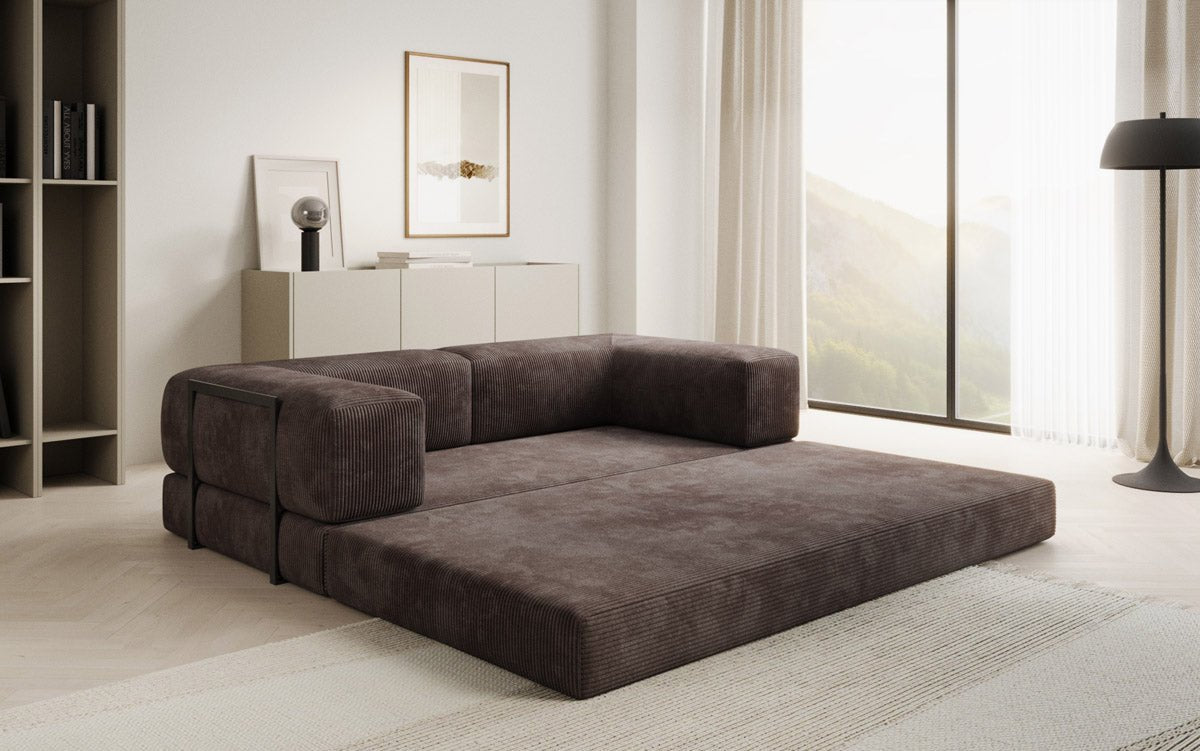 Designer Sofa Lazy 3-zits in Corduroy