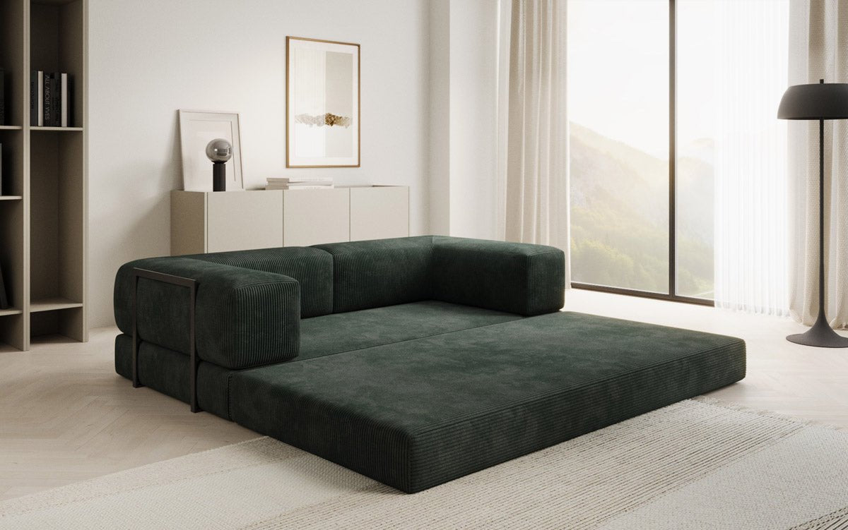 Designer Sofa Lazy 3-zits in Corduroy
