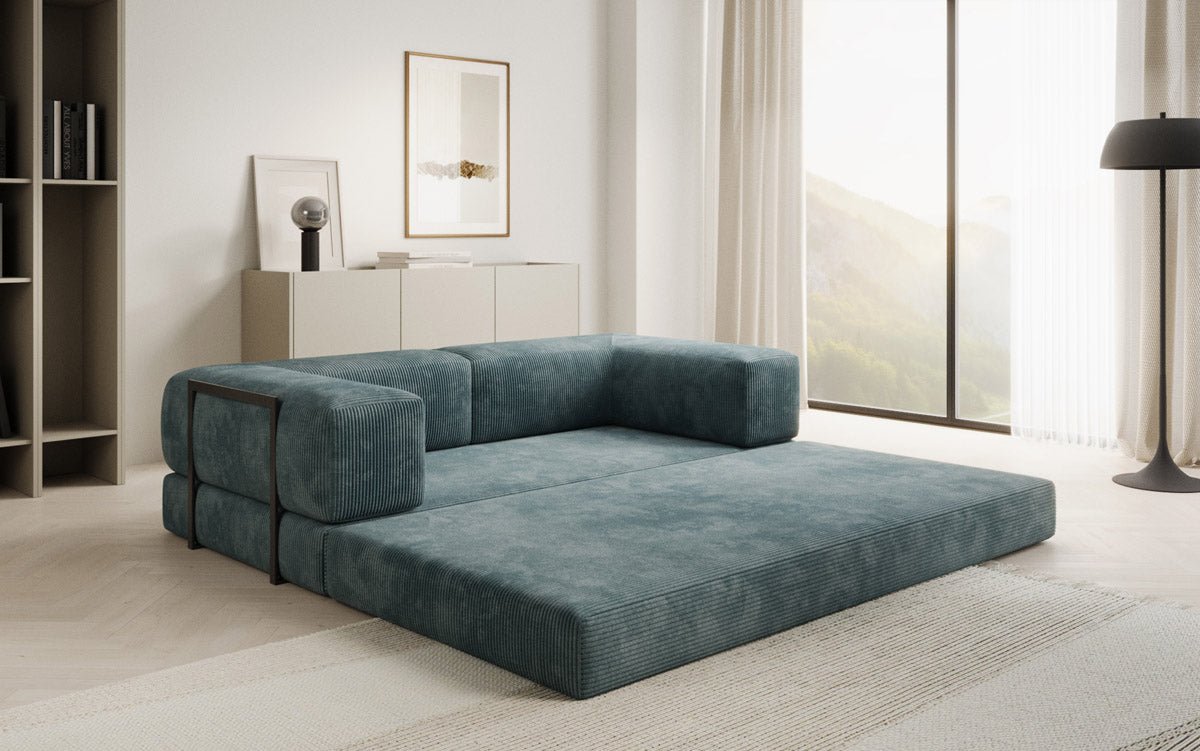 Designer Sofa Lazy 3-zits in Corduroy