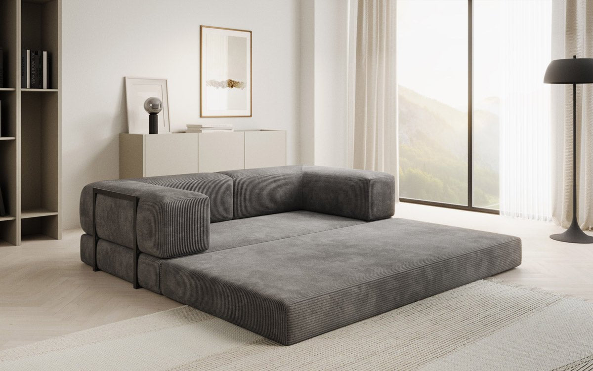Designer Sofa Lazy 3-zits in Corduroy