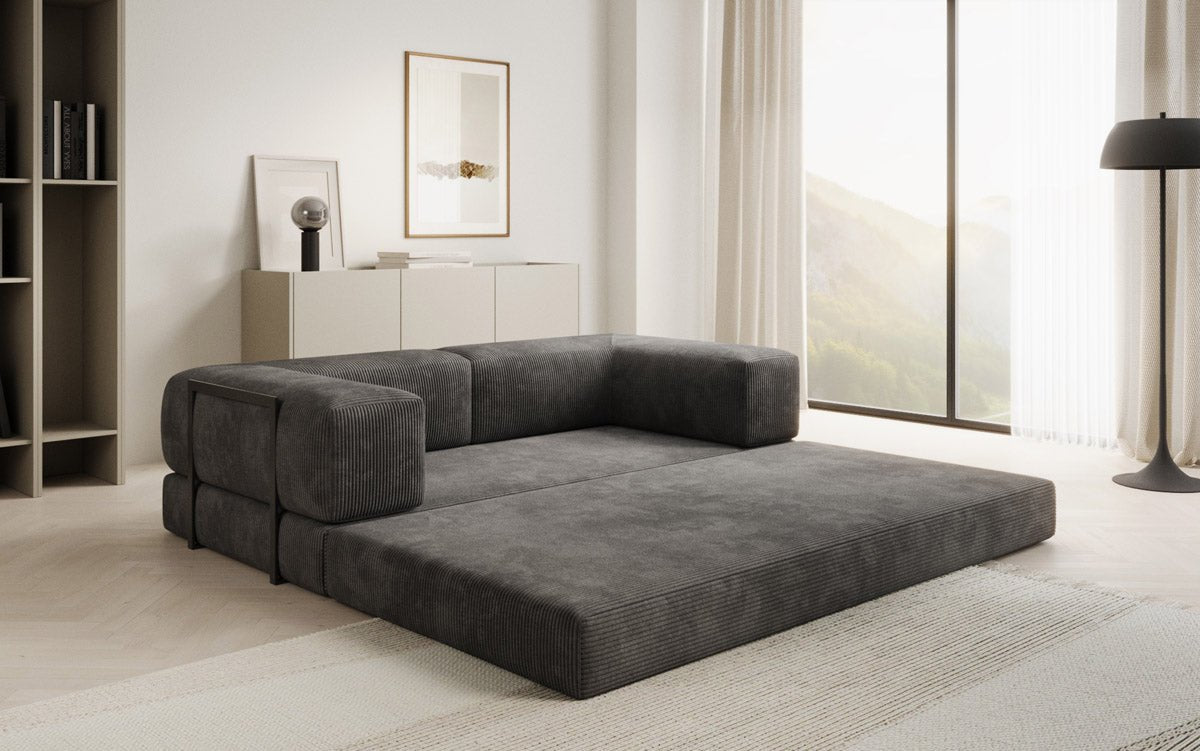 Designer Sofa Lazy 3-zits in Corduroy