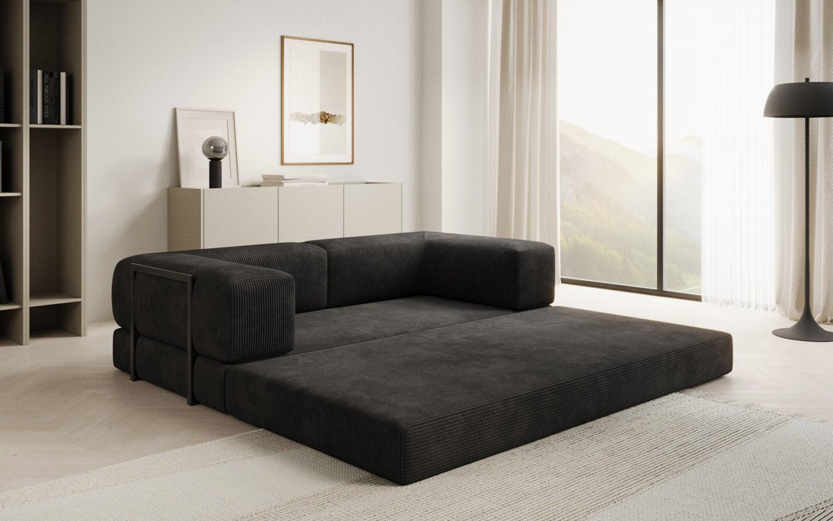 Designer Sofa Lazy 3-zits in Corduroy