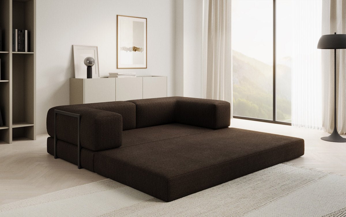 Designer Sofa Lazy 3-zits in Bouclé