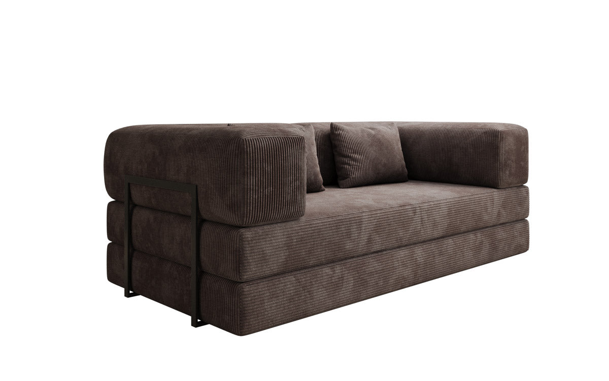 Designer Sofa Lazy 3-zits in Corduroy