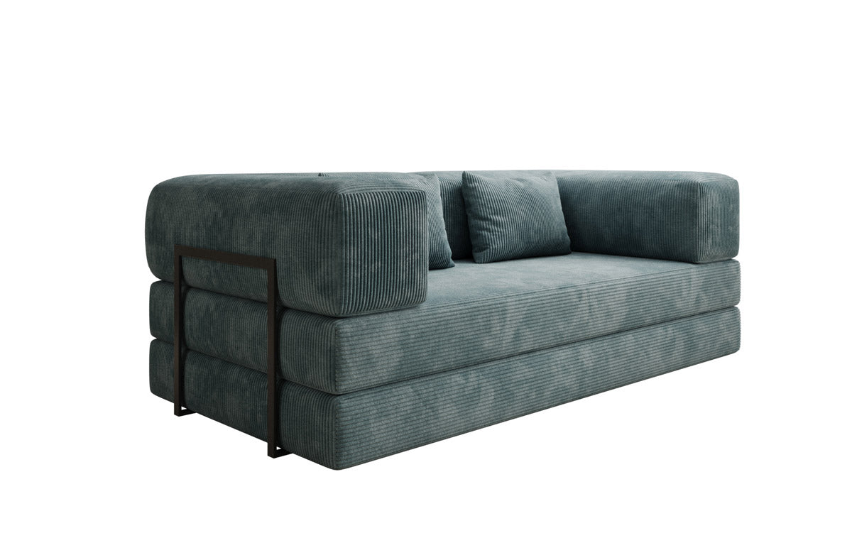 Designer Sofa Lazy 3-zits in Corduroy