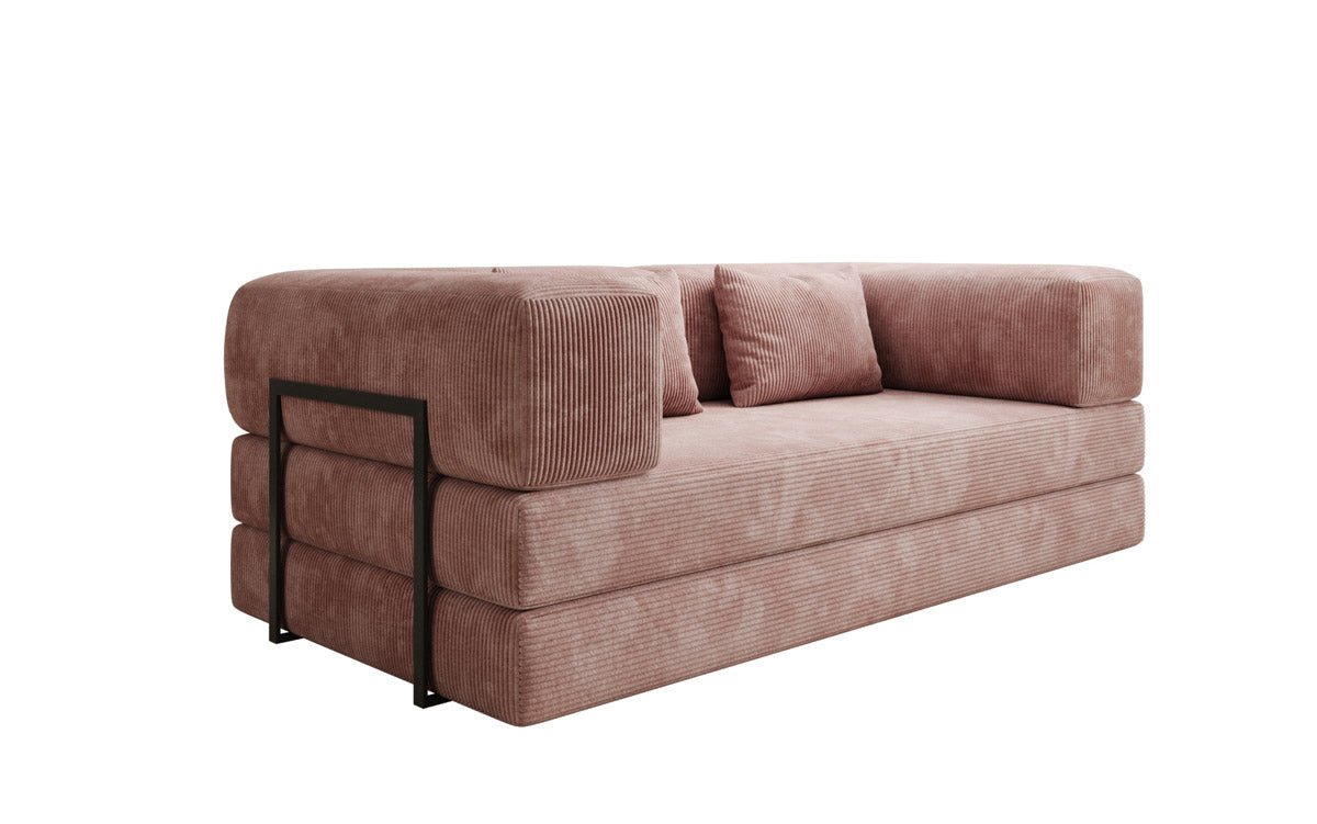 Designer Sofa Lazy 3-zits in Corduroy