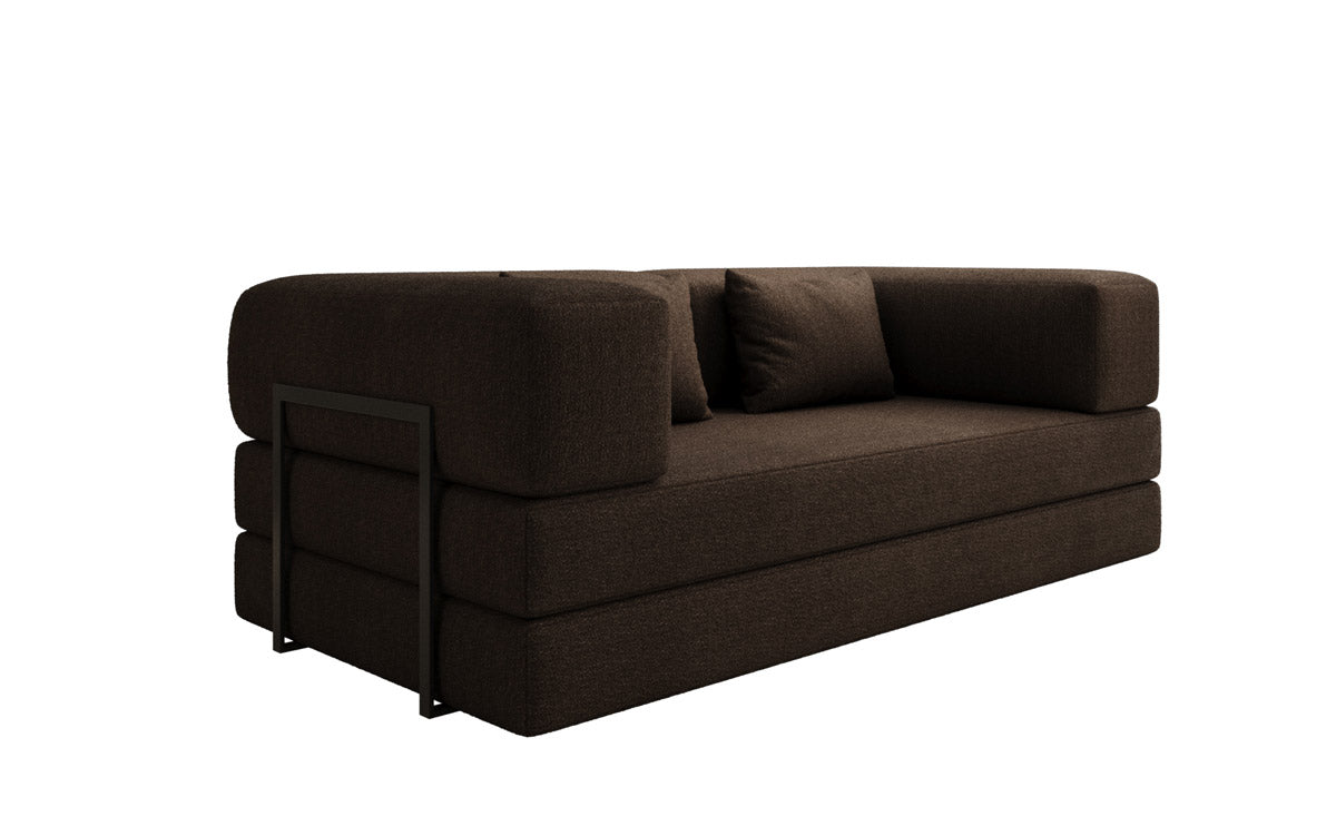 Designer Sofa Lazy 3-zits in Bouclé