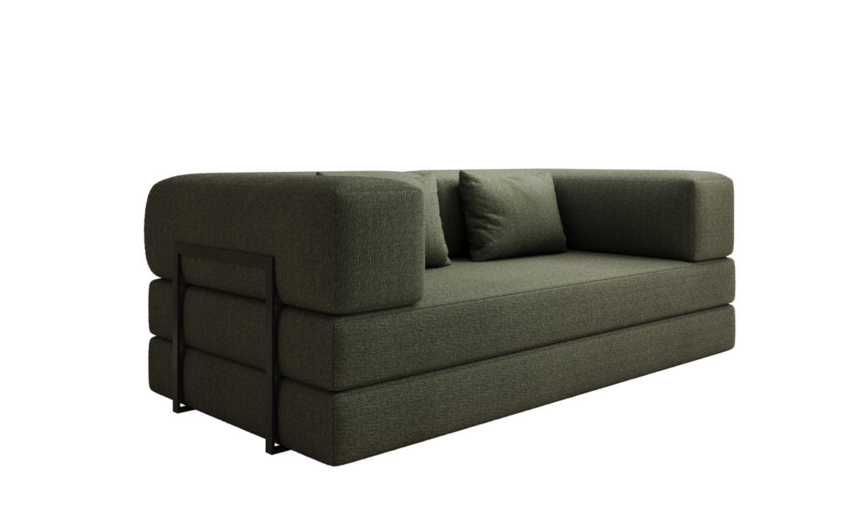Designer Sofa Lazy 3-zits in Bouclé