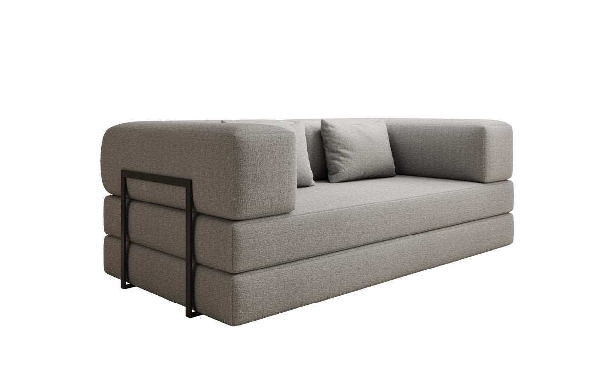 Designer Sofa Lazy 3-zits in Bouclé