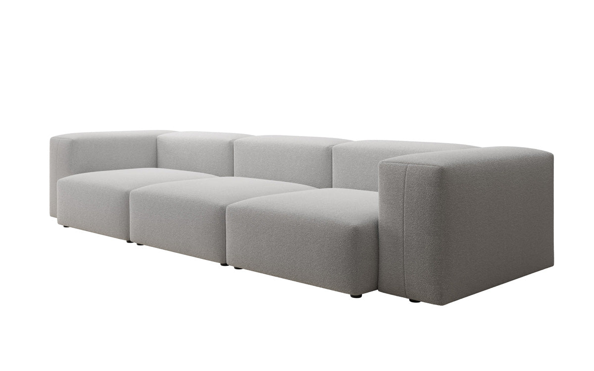 Ontwerper 3-zits bank Snug in Bouclé
