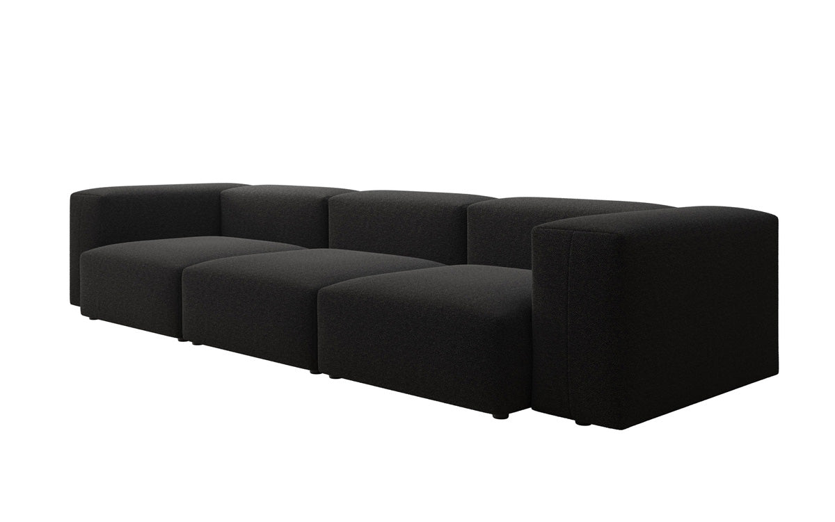 Ontwerper 3-zits bank Snug in Bouclé