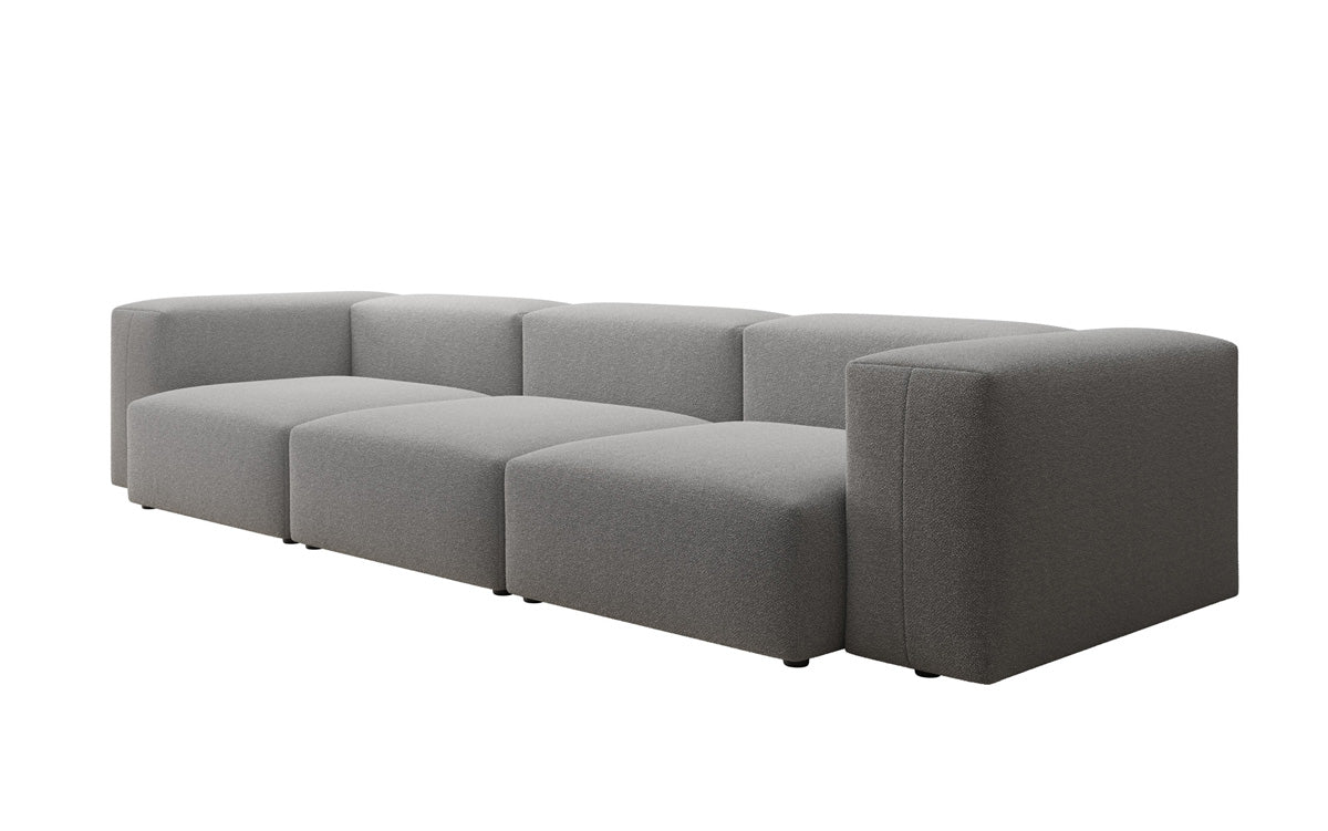 Ontwerper 3-zits bank Snug in Bouclé