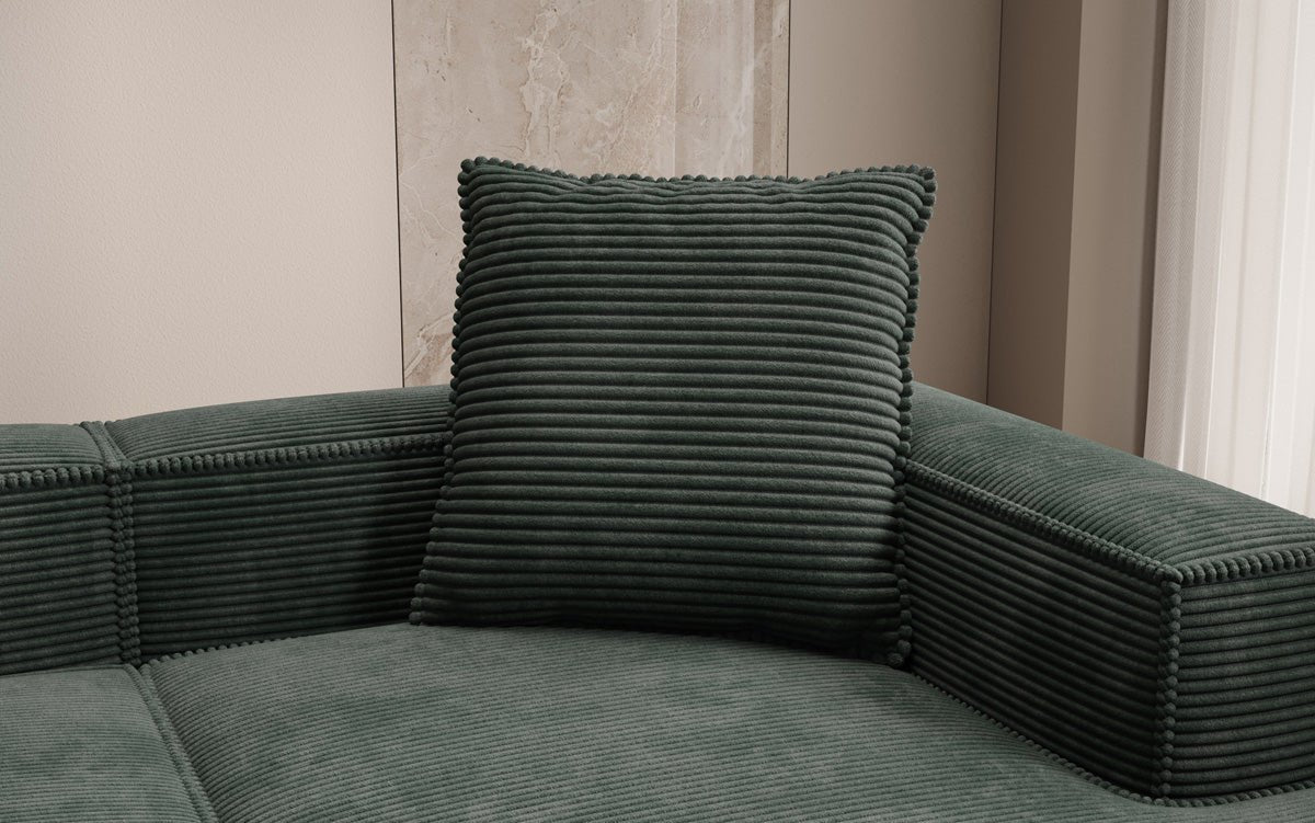 Zierkissen Lesley 60x60 in Ribstof