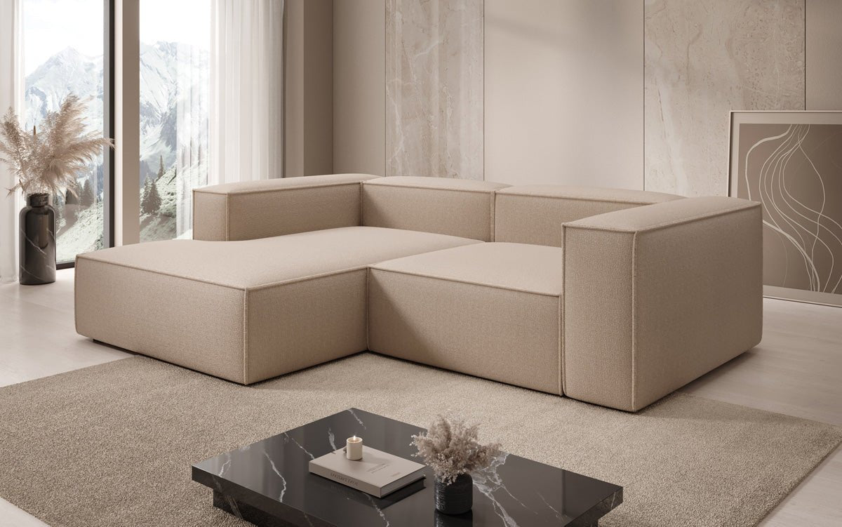 Designer Sofa Lesley L Mini in Bouclé