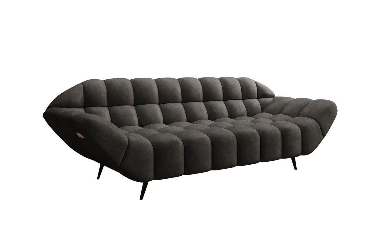 Designersofa 3-zits Amora in Fluweel